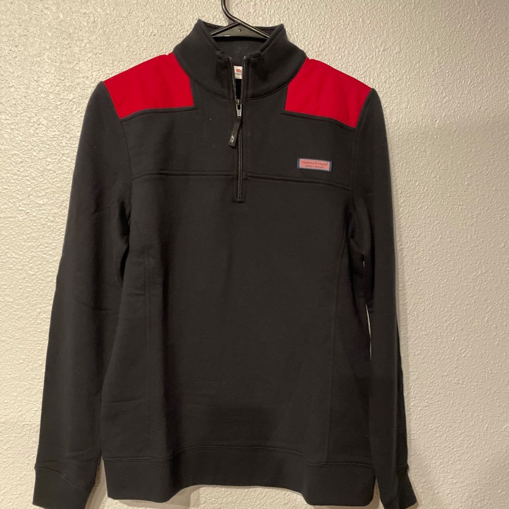 Vineyard Vines quarter zip sweater